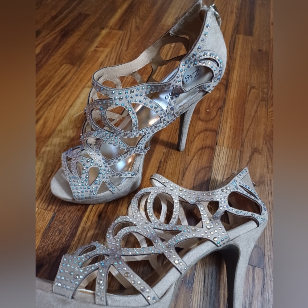 Rhinestone Heels